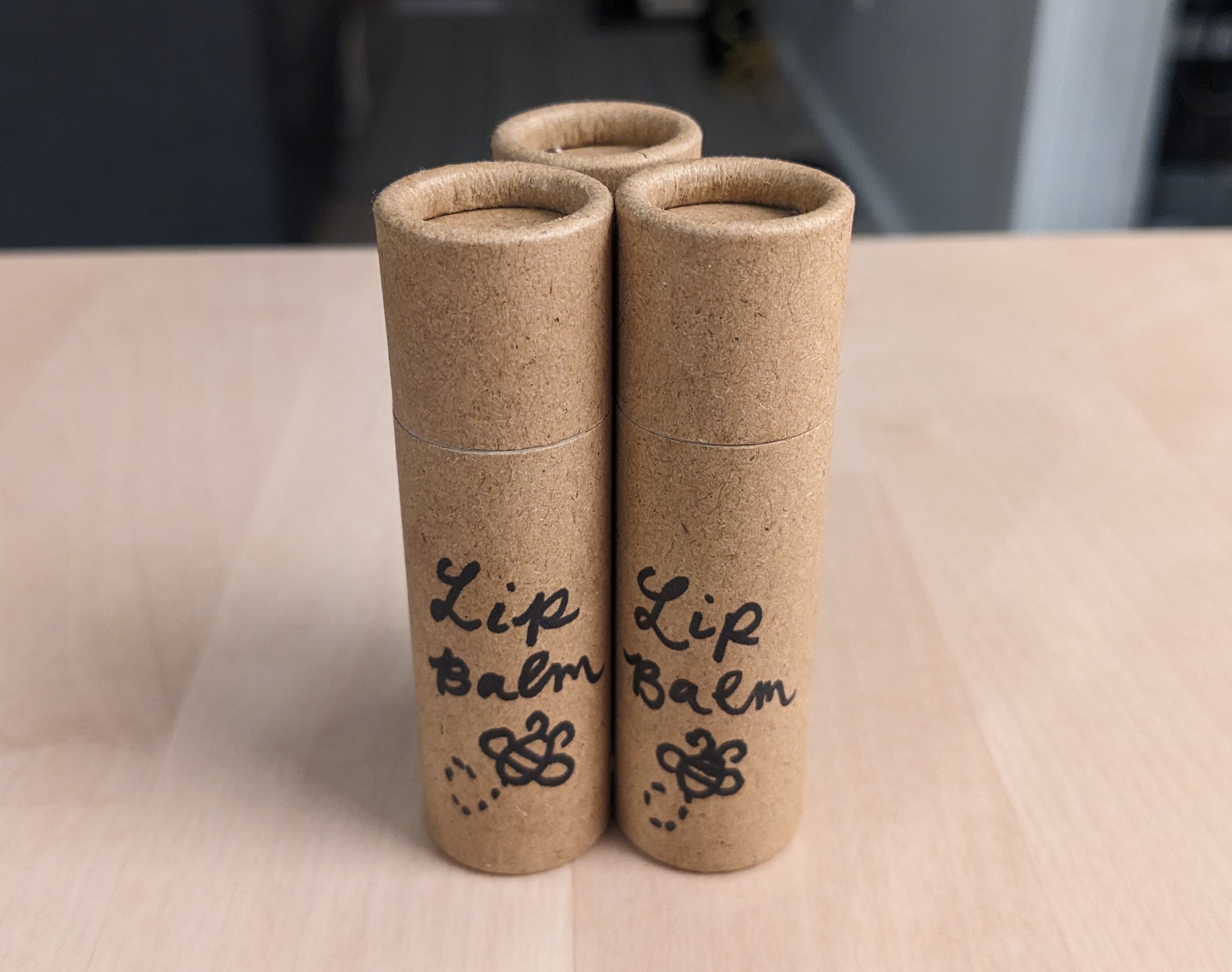 Lip Balm — biodegradable tube